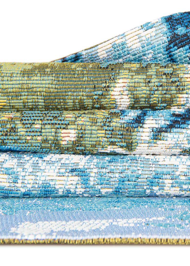 2' x 5' 1 Easy-Clean Modern Indoor / Outdoor Runner Rug