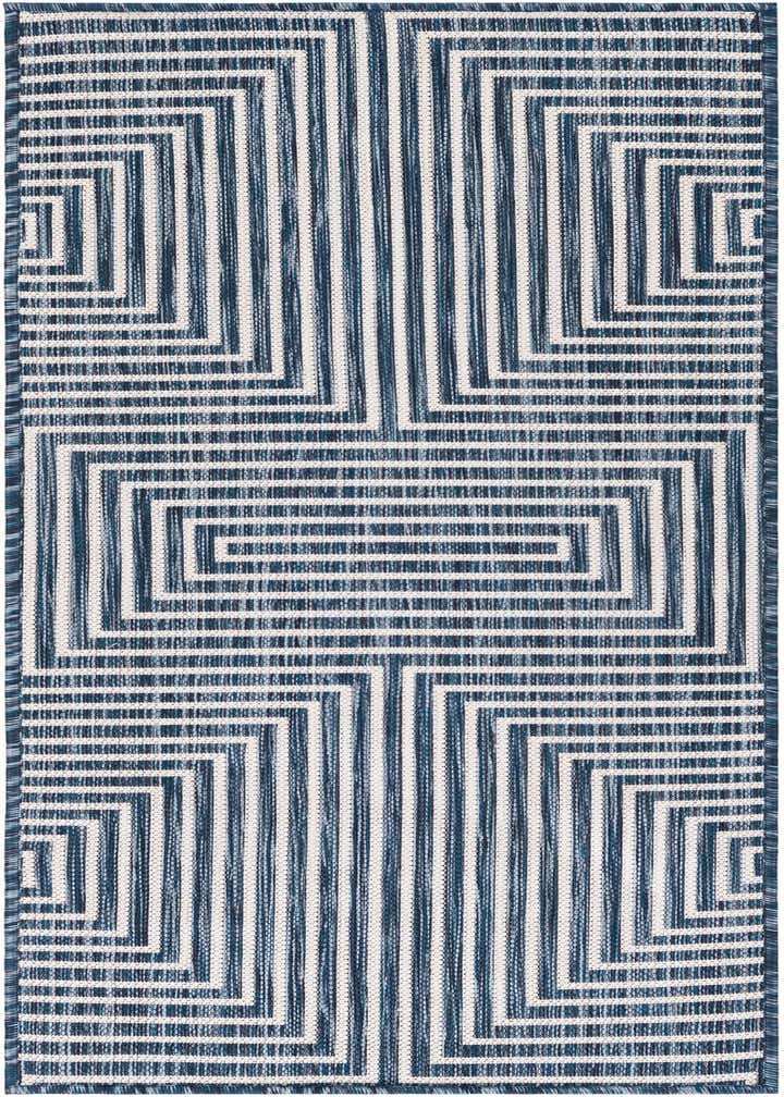 2' x 5' 3 Easy-Clean Modern Indoor / Outdoor Runner Rug