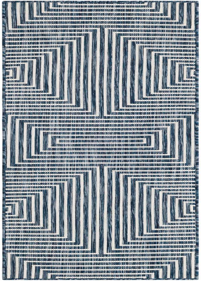 2' x 6' Easy-Clean Modern Indoor / Outdoor Runner Rug
