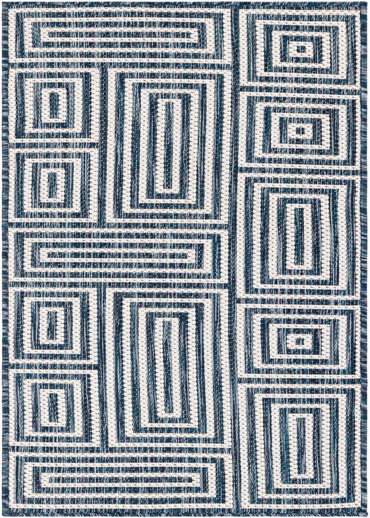 2' x 5' 3 Easy-Clean Modern Indoor / Outdoor Runner Rug