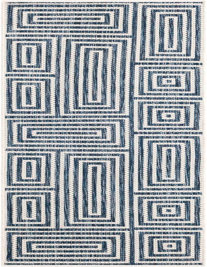 2' x 6' Easy-Clean Modern Indoor / Outdoor Runner Rug