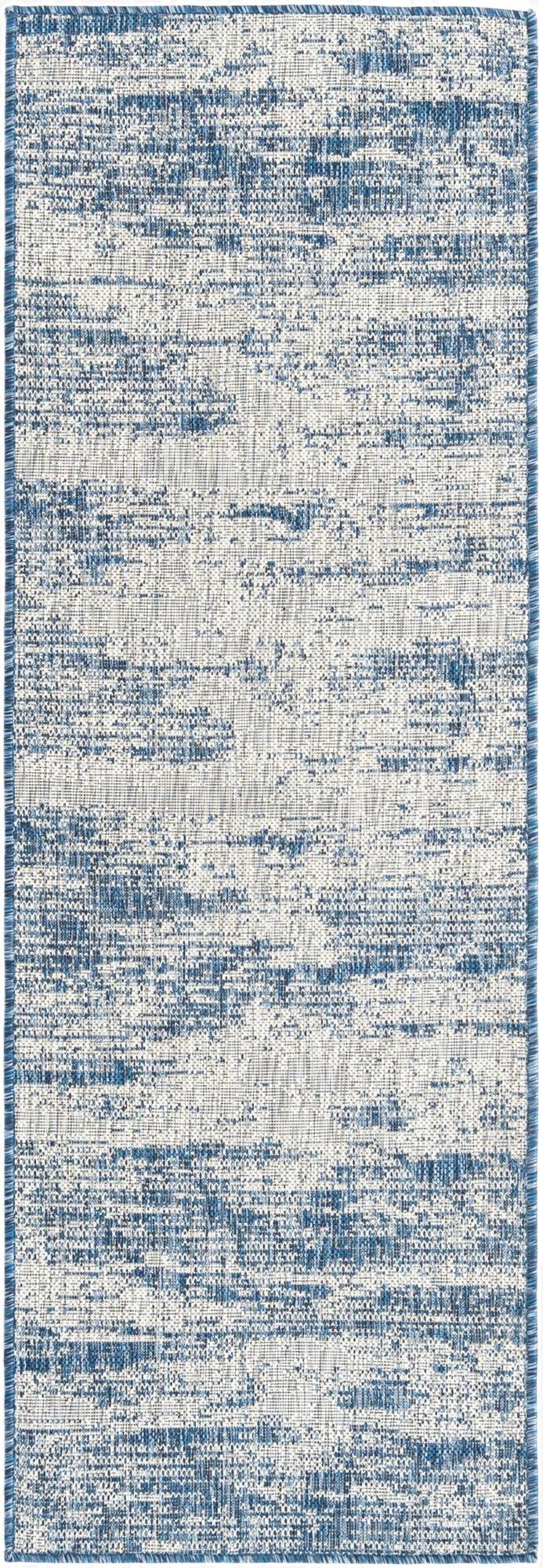 Primary image 2' x 6'  Washable Modern Indoor / Outdoor Runner Rug