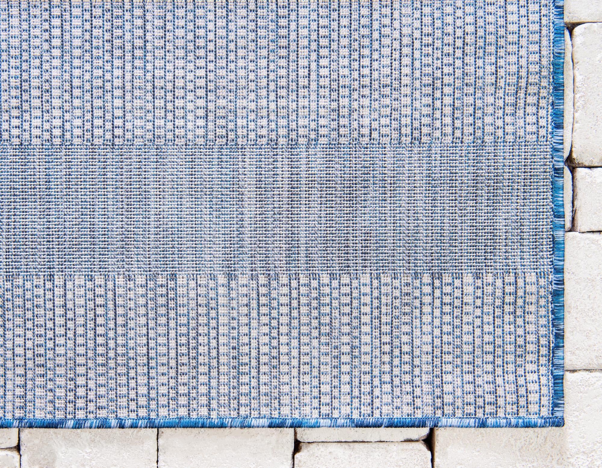 2' x 6' Easy-Clean Ribbon Indoor / Outdoor Runner Rug