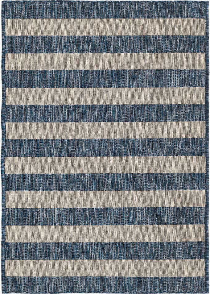 2' x 6' Easy-Clean Ribbon Indoor / Outdoor Runner Rug