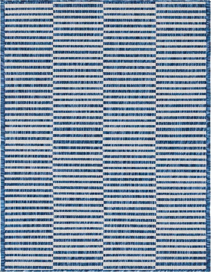 2' x 6' Easy-Clean Ribbon Indoor / Outdoor Runner Rug