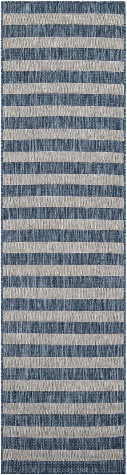 Detail image of 2' 7 x 10' Easy-Clean Ribbon Indoor / Outdoor Runner Rug