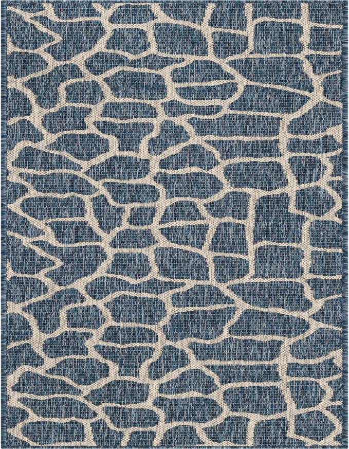 Detail image of 2' x 6' Easy-Clean Safari Indoor / Outdoor Runner Rug