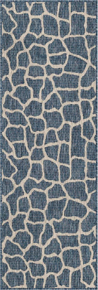Detail image of 2' x 6' Easy-Clean Safari Indoor / Outdoor Runner Rug