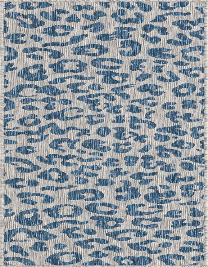 Detail image of 2' x 6' Easy-Clean Safari Indoor / Outdoor Runner Rug