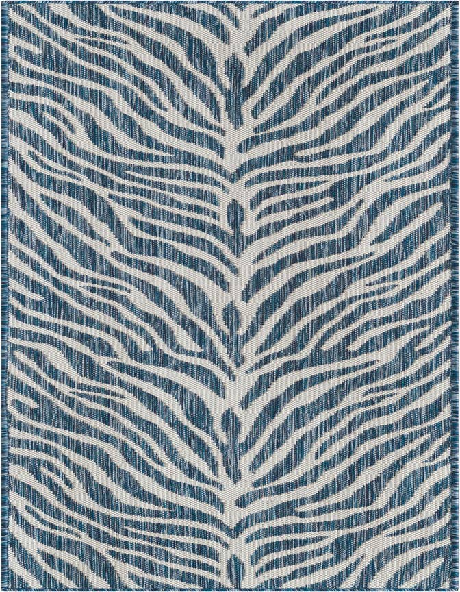 Detail image of 2' x 6' Easy-Clean Safari Indoor / Outdoor Runner Rug