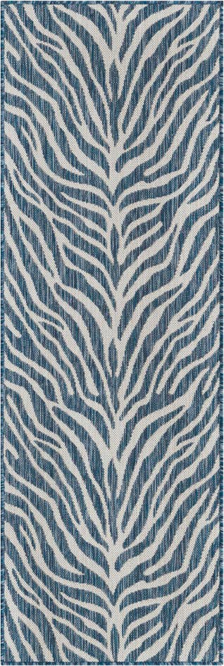 Detail image of 2' x 6' Easy-Clean Safari Indoor / Outdoor Runner Rug