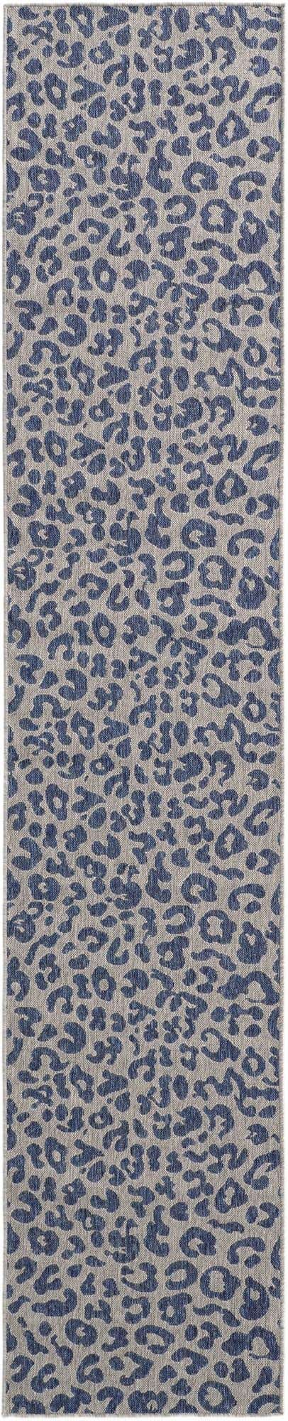 2' 7 x 13' Easy-Clean Safari Indoor / Outdoor Runner Rug