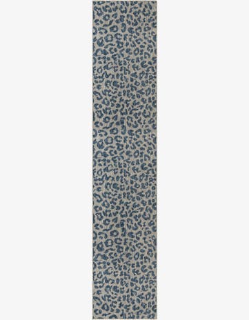 2' 7 x 13' Easy-Clean Safari Indoor / Outdoor Runner Rug