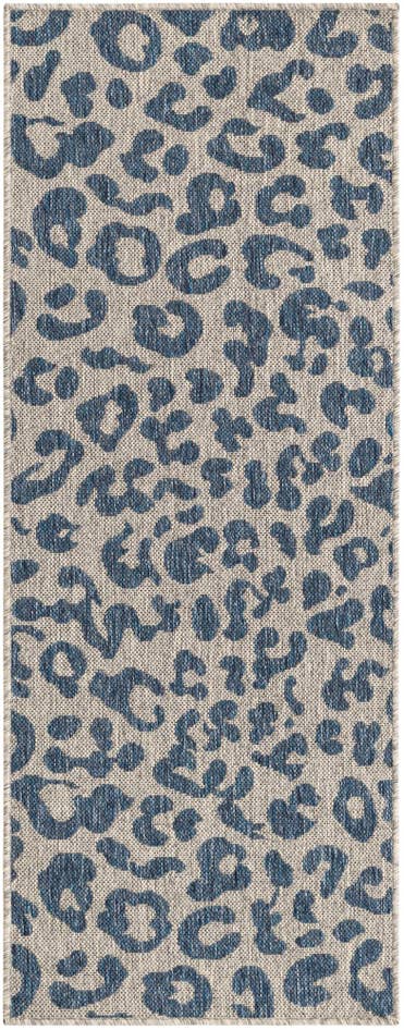 Detail image of 2' x 5' Easy-Clean Safari Indoor / Outdoor Runner Rug