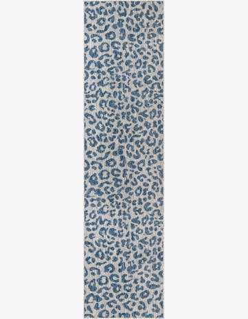 2' 7 x 10' Easy-Clean Safari Indoor / Outdoor Runner Rug