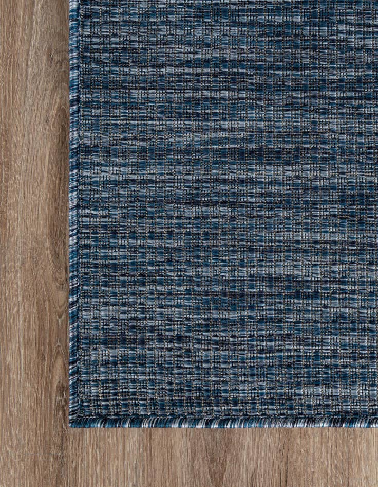 Detail image of 2' x 5'  Washable Solid Indoor / Outdoor Runner Rug