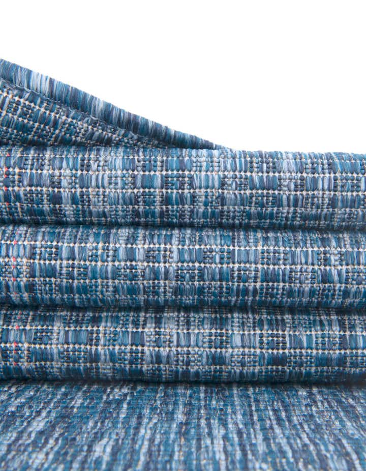 2' 7 x 10' Easy-Clean Solid Indoor / Outdoor Runner Rug