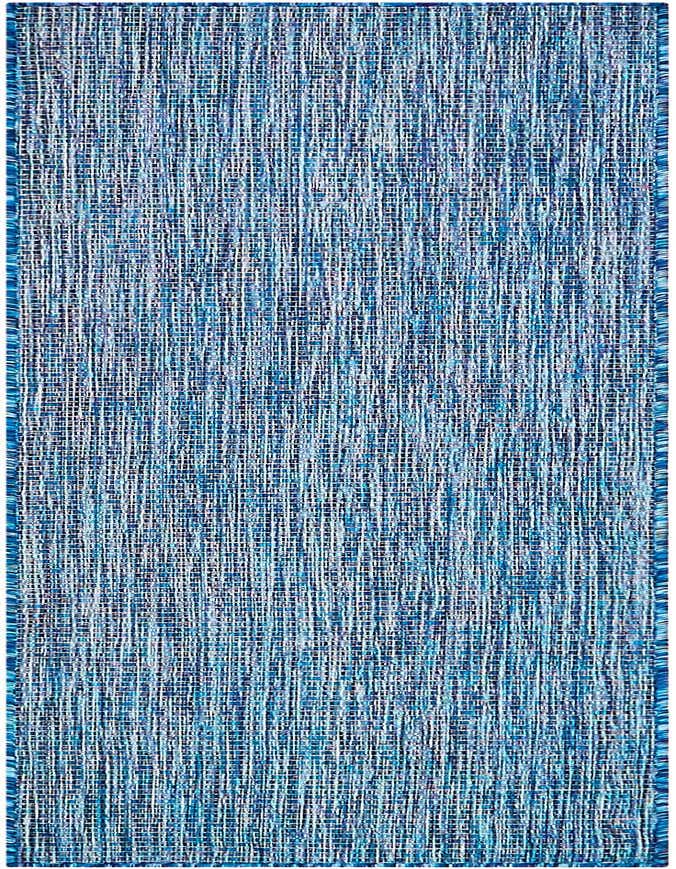 2' x 6' Easy-Clean Solid Indoor / Outdoor Runner Rug