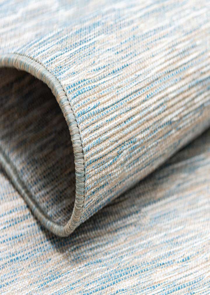 2' x 6' Easy-Clean Solid Indoor / Outdoor Runner Rug