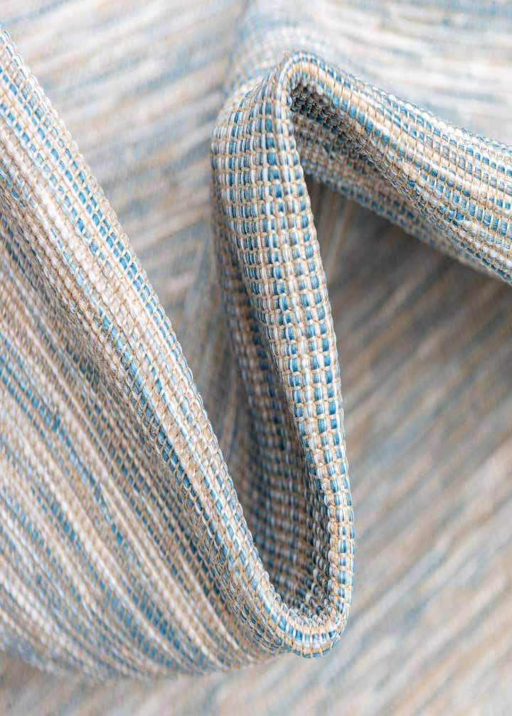 2' x 6' Easy-Clean Solid Indoor / Outdoor Runner Rug