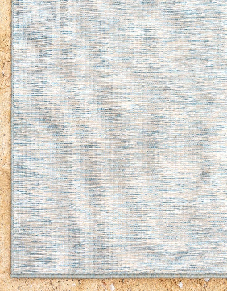 Detail image of 2' x 6'  Washable Solid Indoor / Outdoor Runner Rug