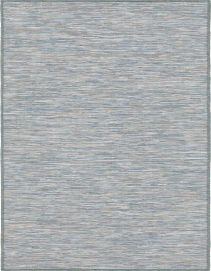 2' x 6' Easy-Clean Solid Indoor / Outdoor Runner Rug