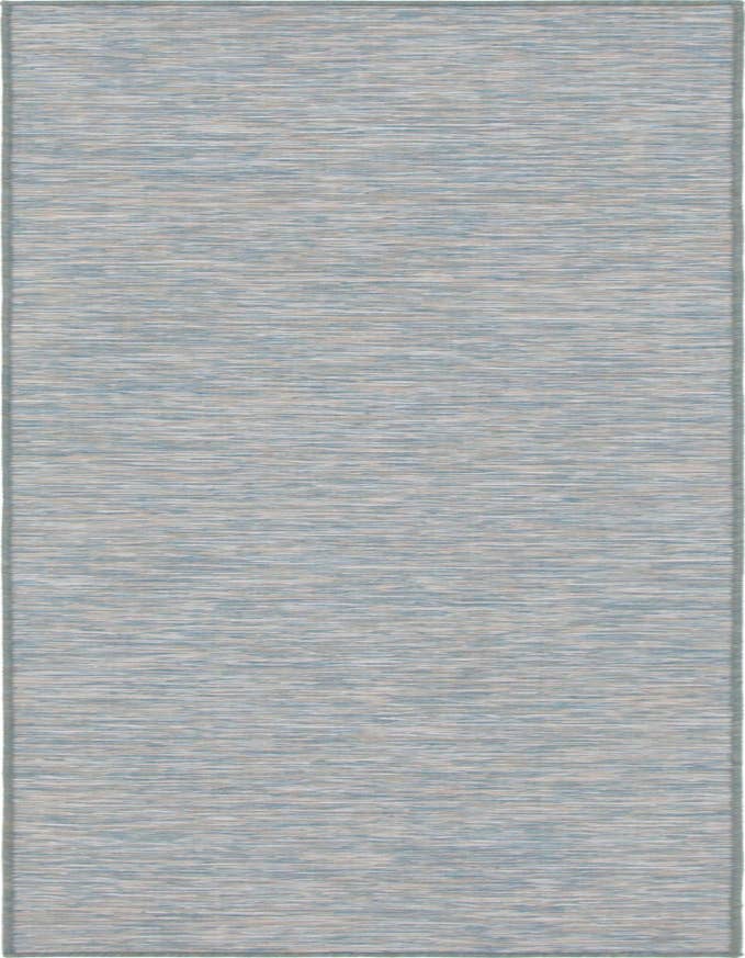 Detail image of 2' x 6' Easy-Clean Solid Indoor / Outdoor Runner Rug