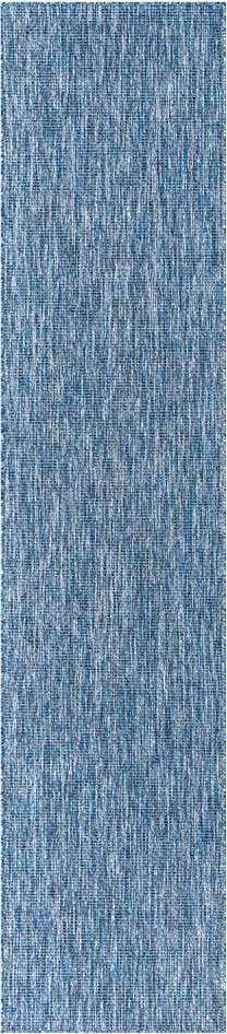 Detail image of 2' 7 x 12' Easy-Clean Solid Indoor / Outdoor Runner Rug
