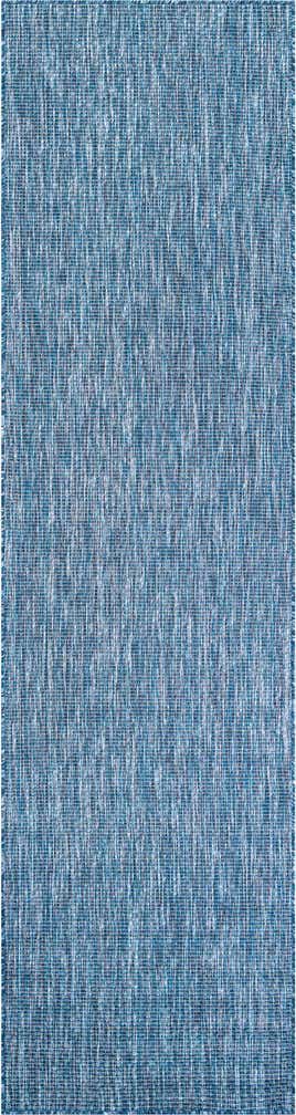 2' 7 x 10' Easy-Clean Solid Indoor / Outdoor Runner Rug