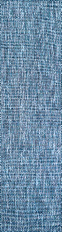 Detail image of 2' 7 x 10' Easy-Clean Solid Indoor / Outdoor Runner Rug