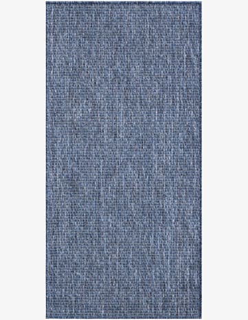 60cm x 125cm Easy-Clean Solid Indoor / Outdoor Runner Rug