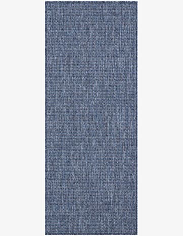 2' x 5' Easy-Clean Solid Indoor / Outdoor Runner Rug