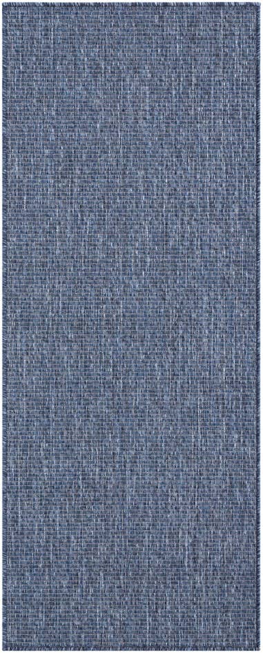 Detail image of 60cm x 155cm Easy-Clean Solid Indoor / Outdoor Runner Rug