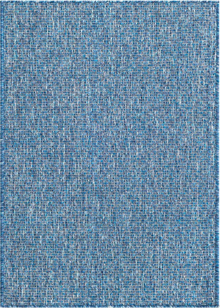 2' x 4' Easy-Clean Solid Indoor / Outdoor Runner Rug