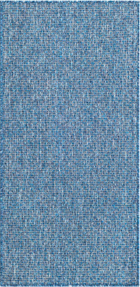 Detail image of 2' x 4' Easy-Clean Solid Indoor / Outdoor Runner Rug