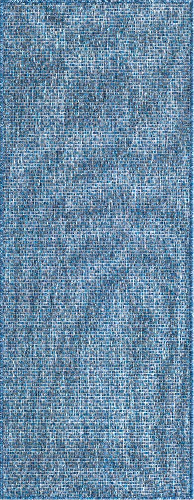 2' x 5' Easy-Clean Solid Indoor / Outdoor Runner Rug