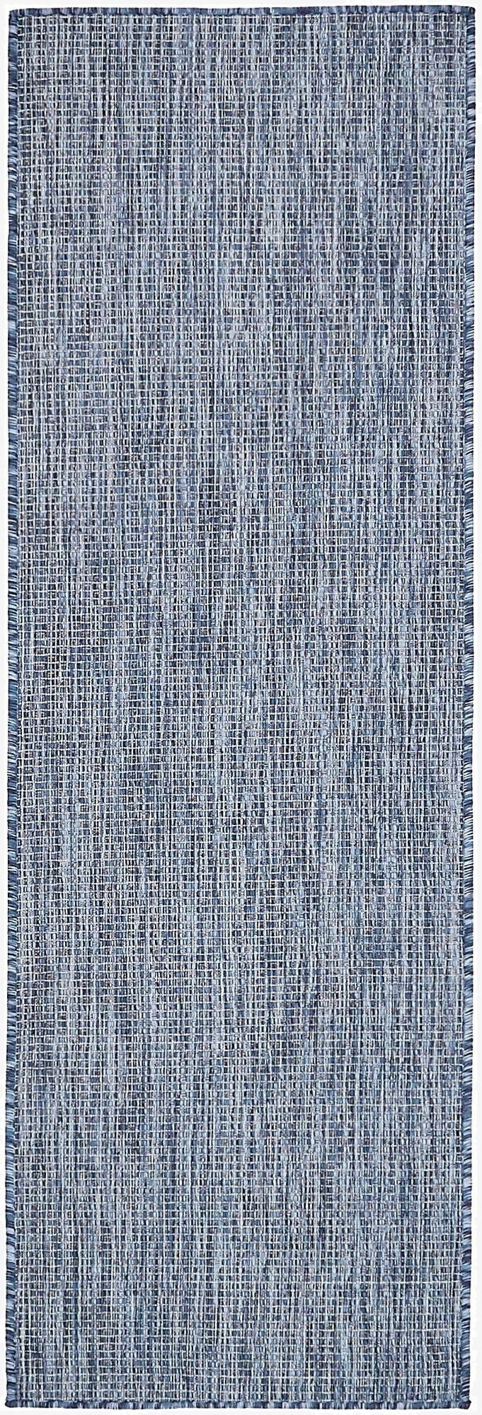62cm x 185cm  Washable Solid Indoor / Outdoor Runner Rug