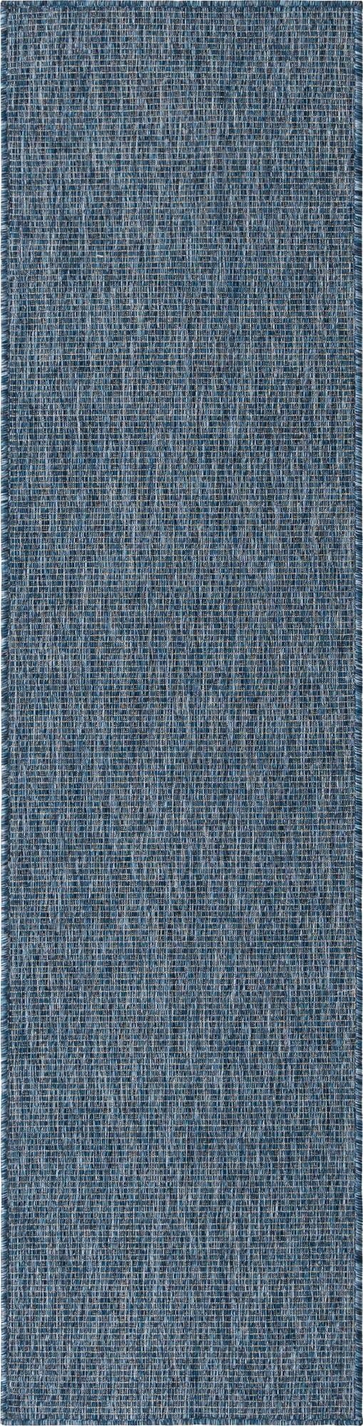 62cm x 245cm  Washable Solid Indoor / Outdoor Runner Rug