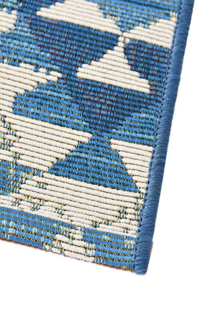 2' x 6' Easy-Clean Southwestern Indoor / Outdoor Runner Rug
