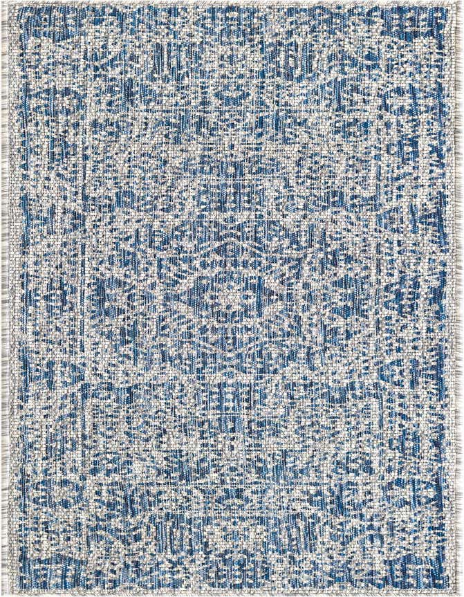 2' x 6' Easy-Clean Traditional Indoor / Outdoor Runner Rug