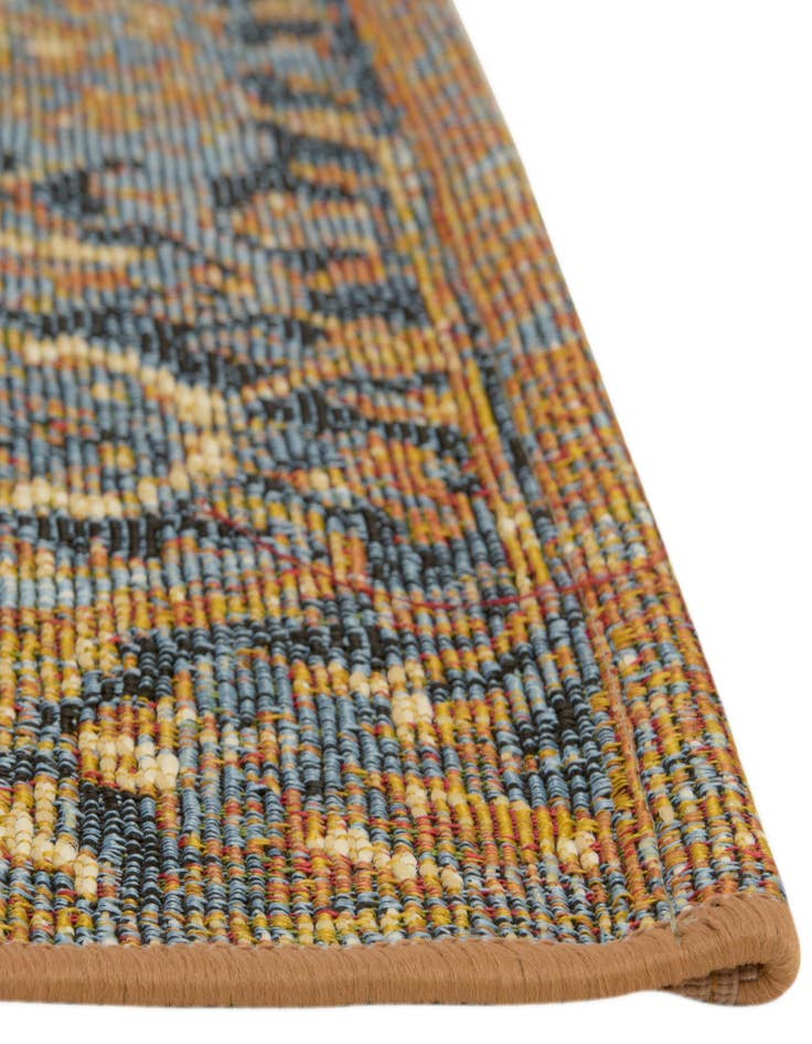 Detail image of 2' x 6'  Washable Traditional Indoor / Outdoor Runner Rug