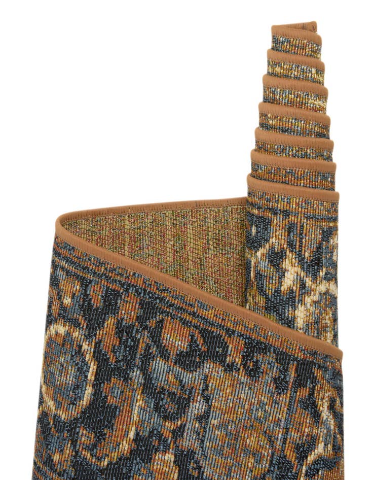 Detail image of 2' x 6'  Washable Traditional Indoor / Outdoor Runner Rug