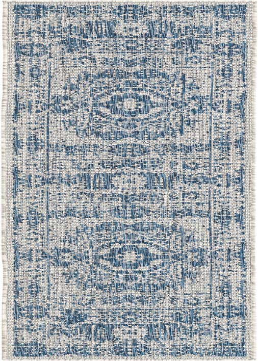 2' x 8' Easy-Clean Traditional Indoor / Outdoor Runner Rug