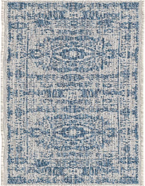 Detail image of 2' x 8' Easy-Clean Traditional Indoor / Outdoor Runner Rug
