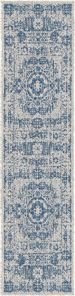 Detail image of 2' x 8' Easy-Clean Traditional Indoor / Outdoor Runner Rug