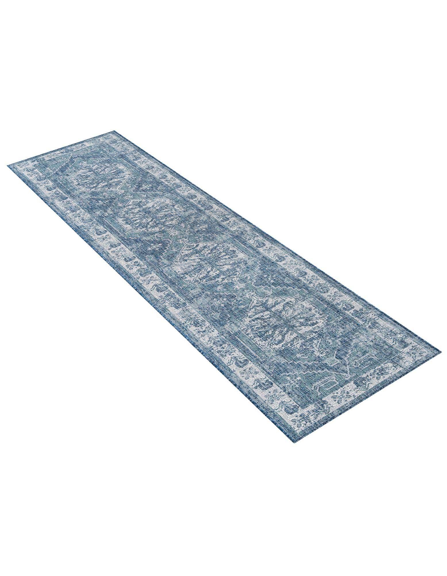 Detail image of 80cm x 365cm Traditional Indoor / Outdoor Runner Rug