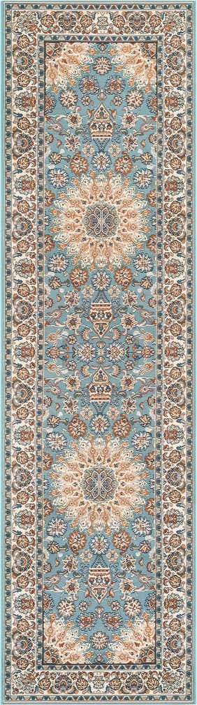 2' 7 x 10' Easy-Clean Traditional Indoor / Outdoor Runner Rug