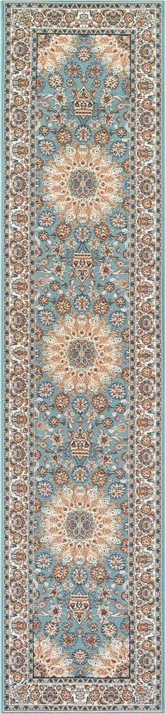 2' 7 x 12' Easy-Clean Traditional Indoor / Outdoor Runner Rug