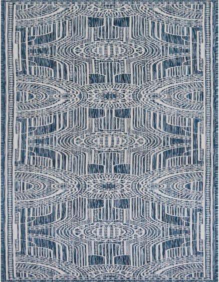 Detail image of 2' 7 x 12' Easy-Clean Traditional Indoor / Outdoor Runner Rug