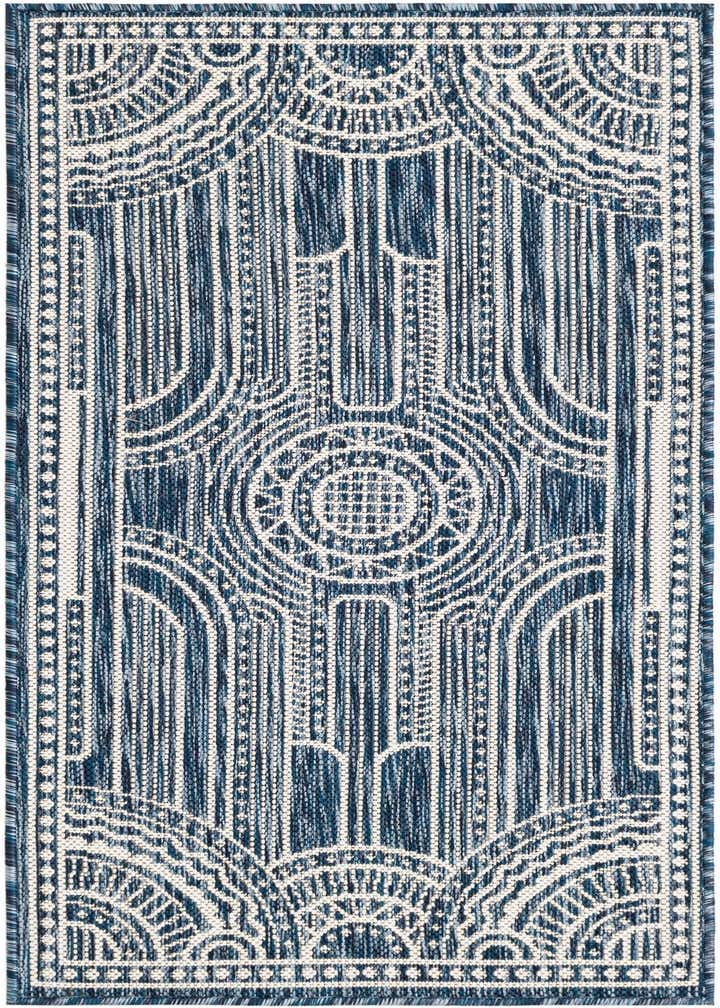 2' x 4' Easy-Clean Traditional Indoor / Outdoor Runner Rug